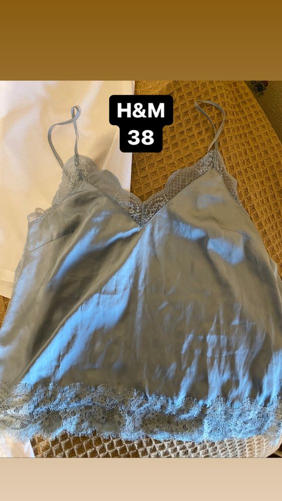 ZARA, HM блузи потници, бюстие S M