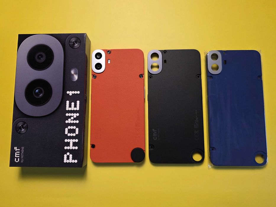 Nothing CMF Phone 1, 8/128GB - Оранжев Син Черен, КАТО НОВ, гаранция