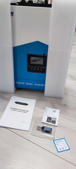 Invertor 6kw Hibrid EASUN 6200W WIFi 120A 48V NOU - Testare la cerere