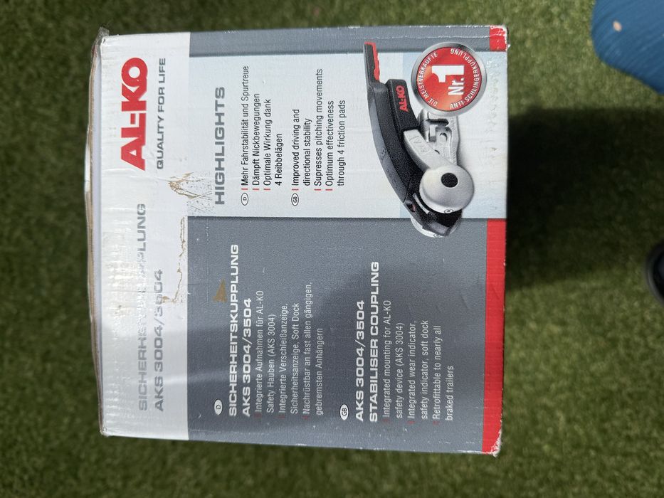 Carlig(cupla)antibalans pentru rulote si remorci aks3004/3504