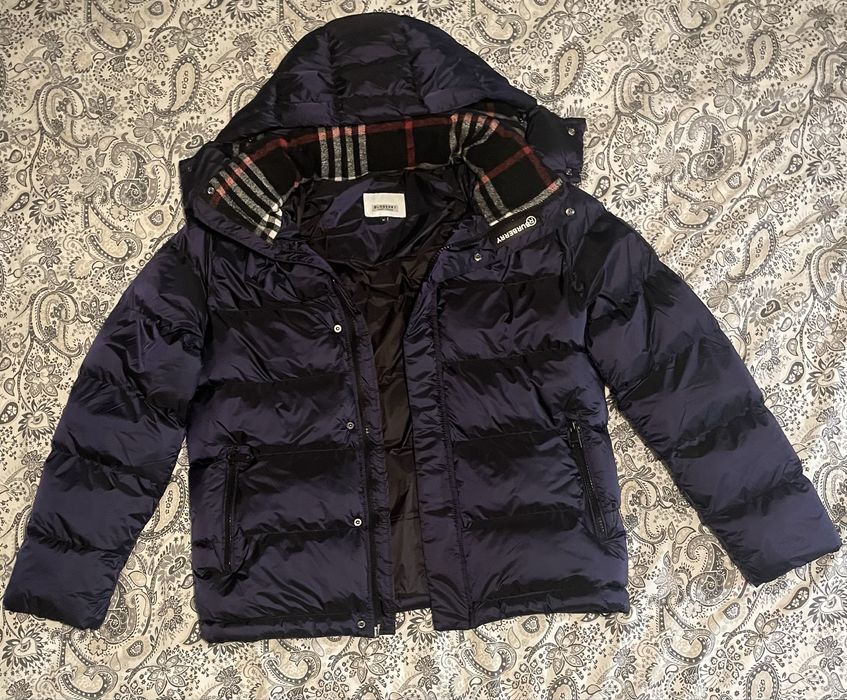 Geacă Burberry puffer, bleumarin, mărime M