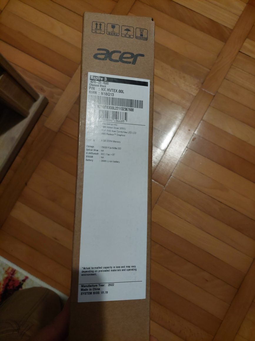 Laptop nou sigilat garanție 2 ani Acer Aspire 3