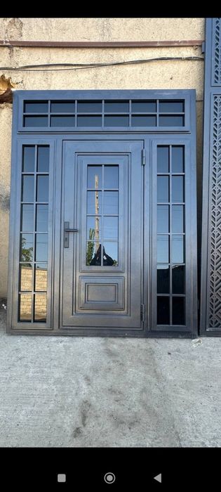 Изготовление металлических двери и вороты.