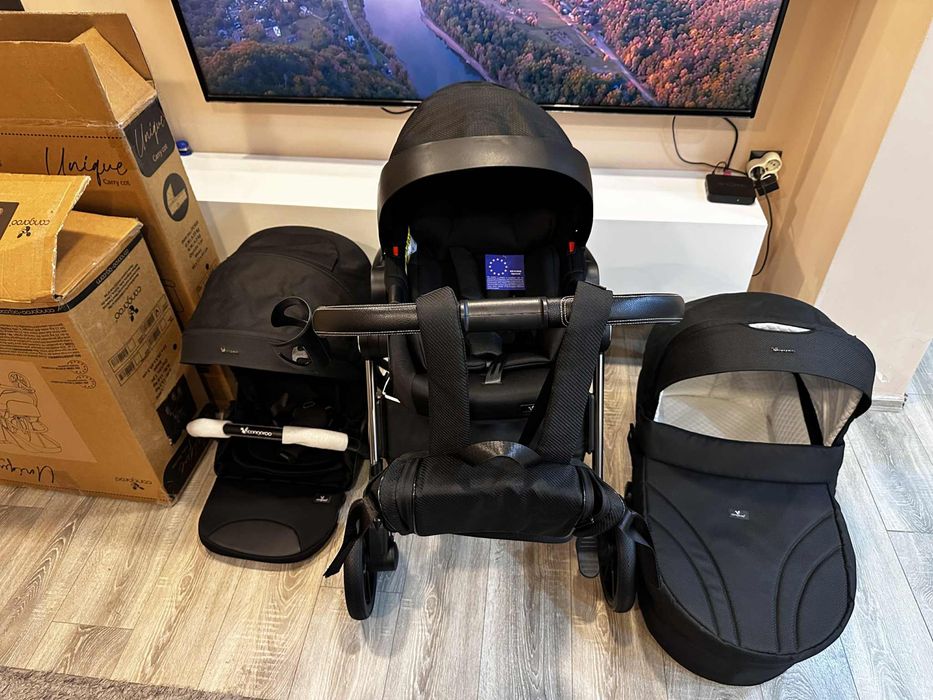 НОВА!!! Cangaroo UNIQUE carbon-black