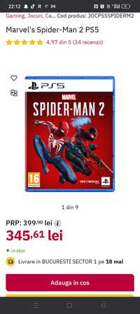 Spider Man 2 PlayStation 5