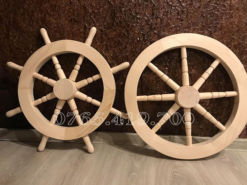 Set Galeta lemn - roata lemn sau timona pentru fantani