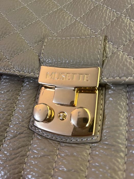 Дамска чанта Musette, естествена кожа