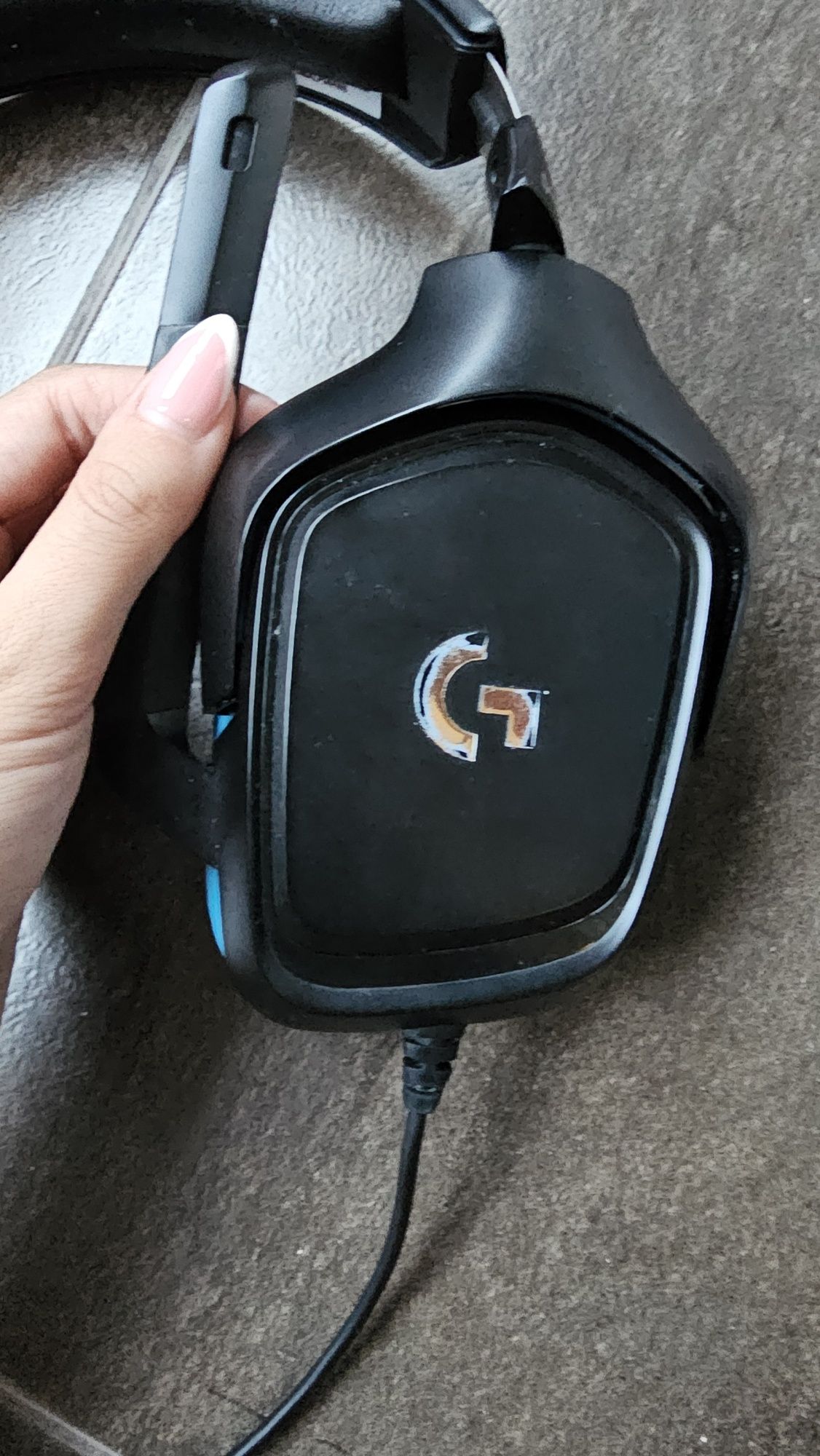 Геймърски слушалки Logitech