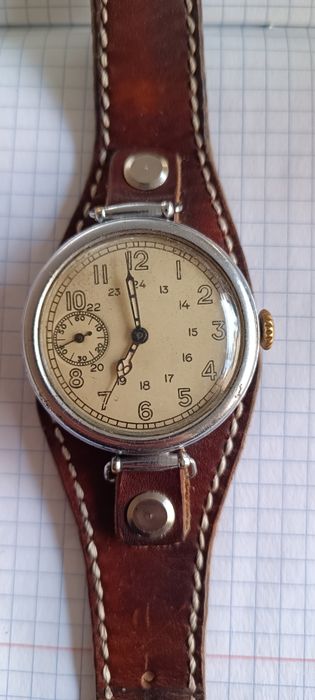 Старинные командирские часы Кировский мчз 40-50е годы