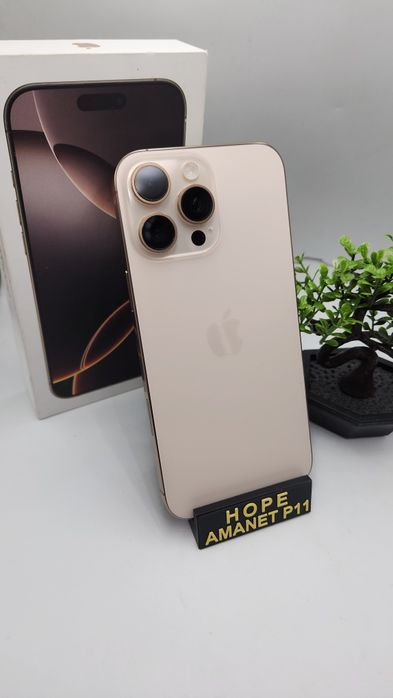 Hope Amanet P11-Iphone 16 Pro Max/ 256gb/Bat 100/impecabil/Garantie