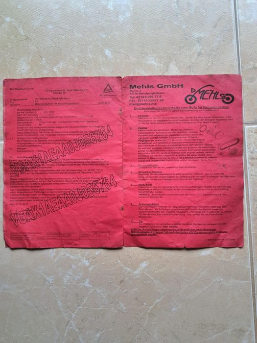 Vând scuter fara permis