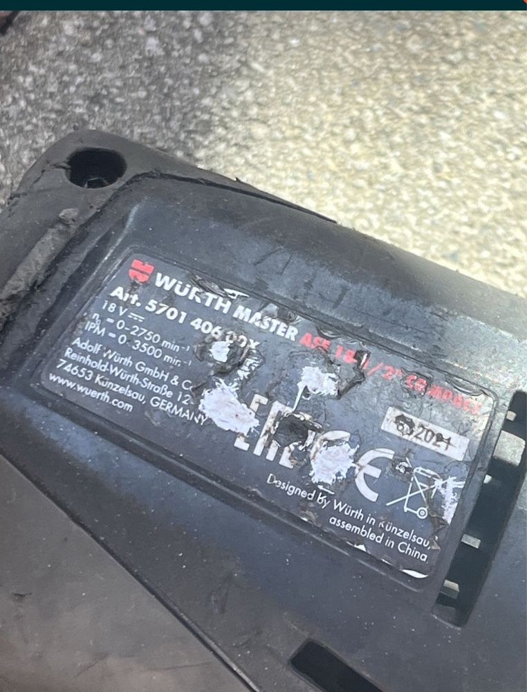 Autofiletanta Wurth  impact roti