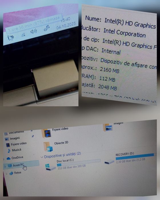 Laptop 2in1 HP Envy 15 X360 de 15,6" i7 4510u 8gb ram 500gb hdd