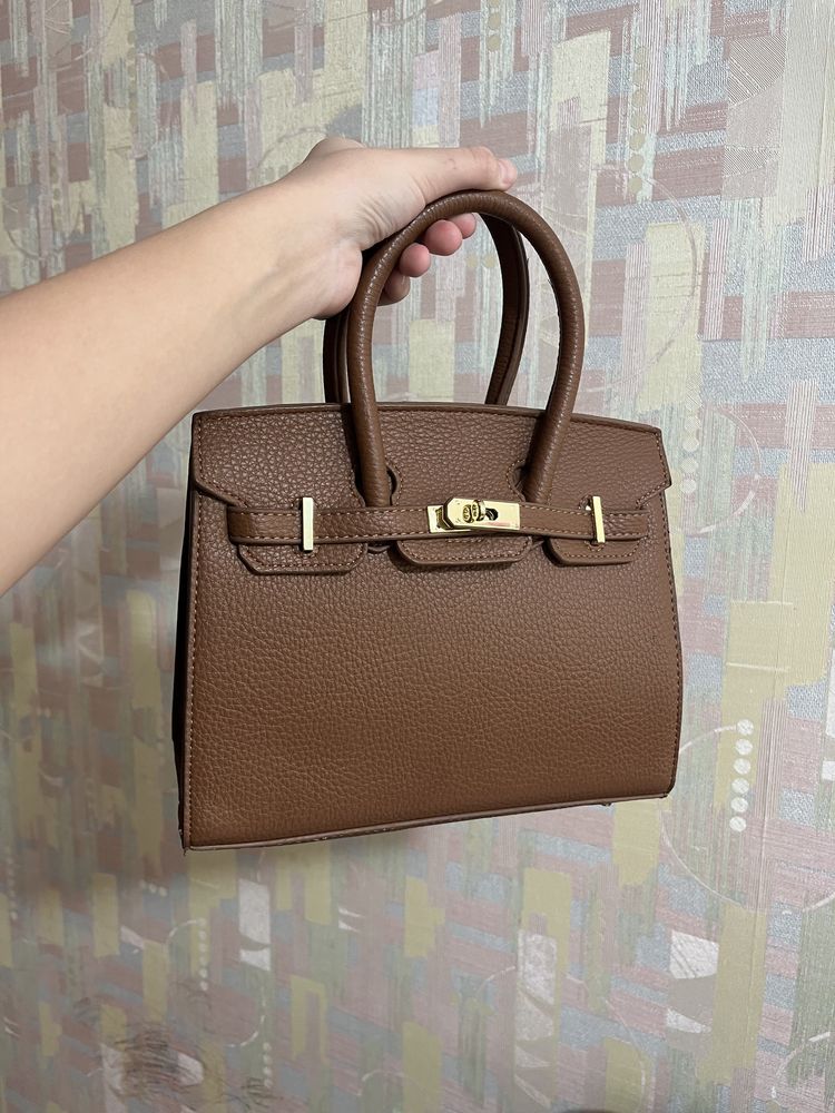 Hermes сумка коричневый