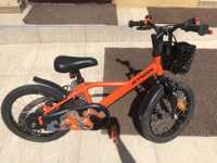 Bicicleta copii 500 robot, Decathlon 16 inch