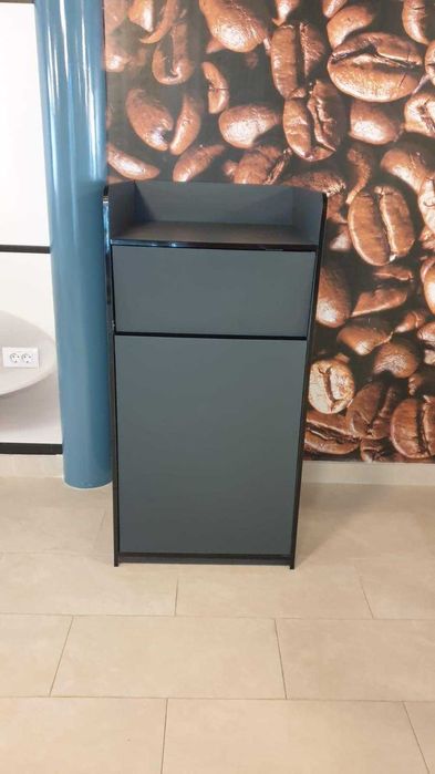 cos gunoi reciclare / pubela polietilena tip fastfood