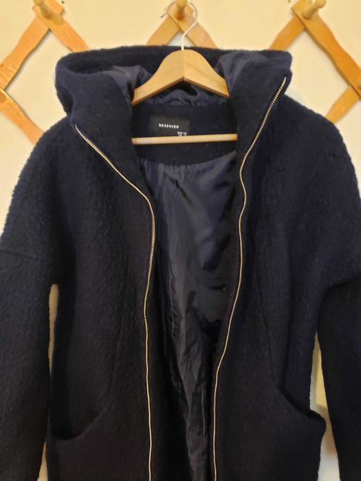 Reserved зимно яке тип палто, с качулка