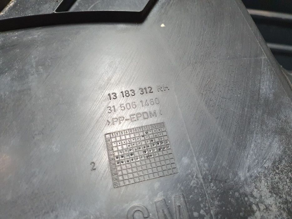 Carenaj roata dreapta fata OPEL VECTRA C (Z02) [ 2002 - 2009 ] OEM 13183312