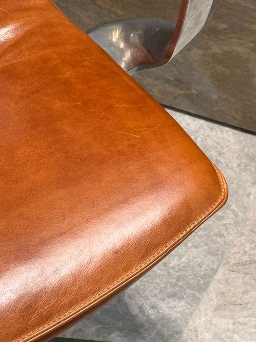 Scaun Directoral/Manager/Office/Birou | Quinti Amelie Piele Soft Maro