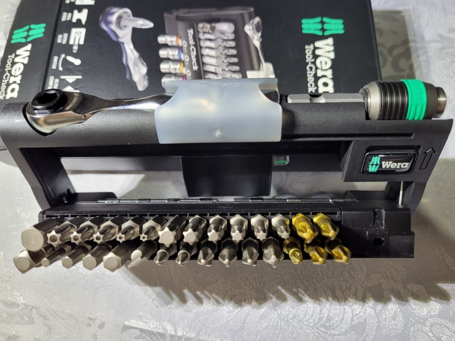 Trusa cap chei tubulare cu biti Tool-Check 38 piese, Wera