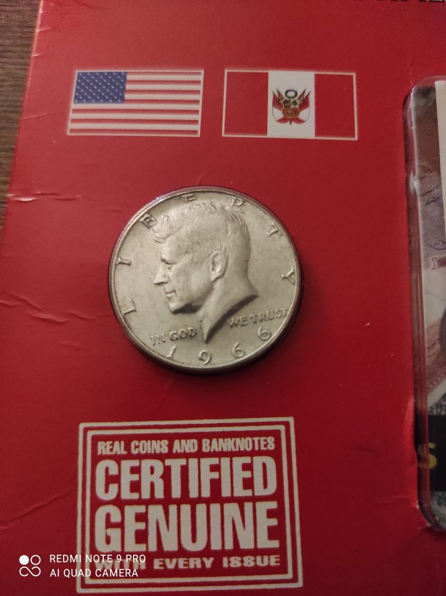 Nr 1 din colecția "Money of the World"