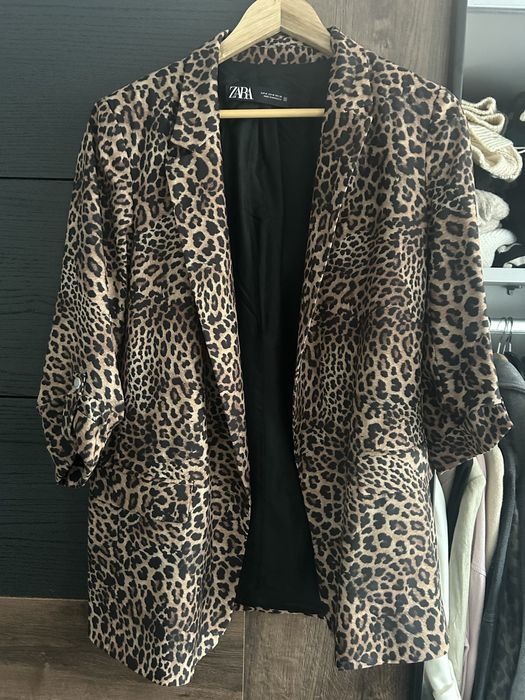Sacou Zara nou animal print