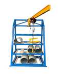 Raft spiralat cu compartimente extrasabile (abkant) Dachdecker