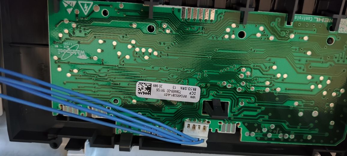 Whirlpool TDLR 70220 Пералня  Програматор Контролер платка