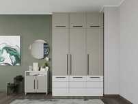 Dulap Inalt Casmir / Alb 1.51m Soares