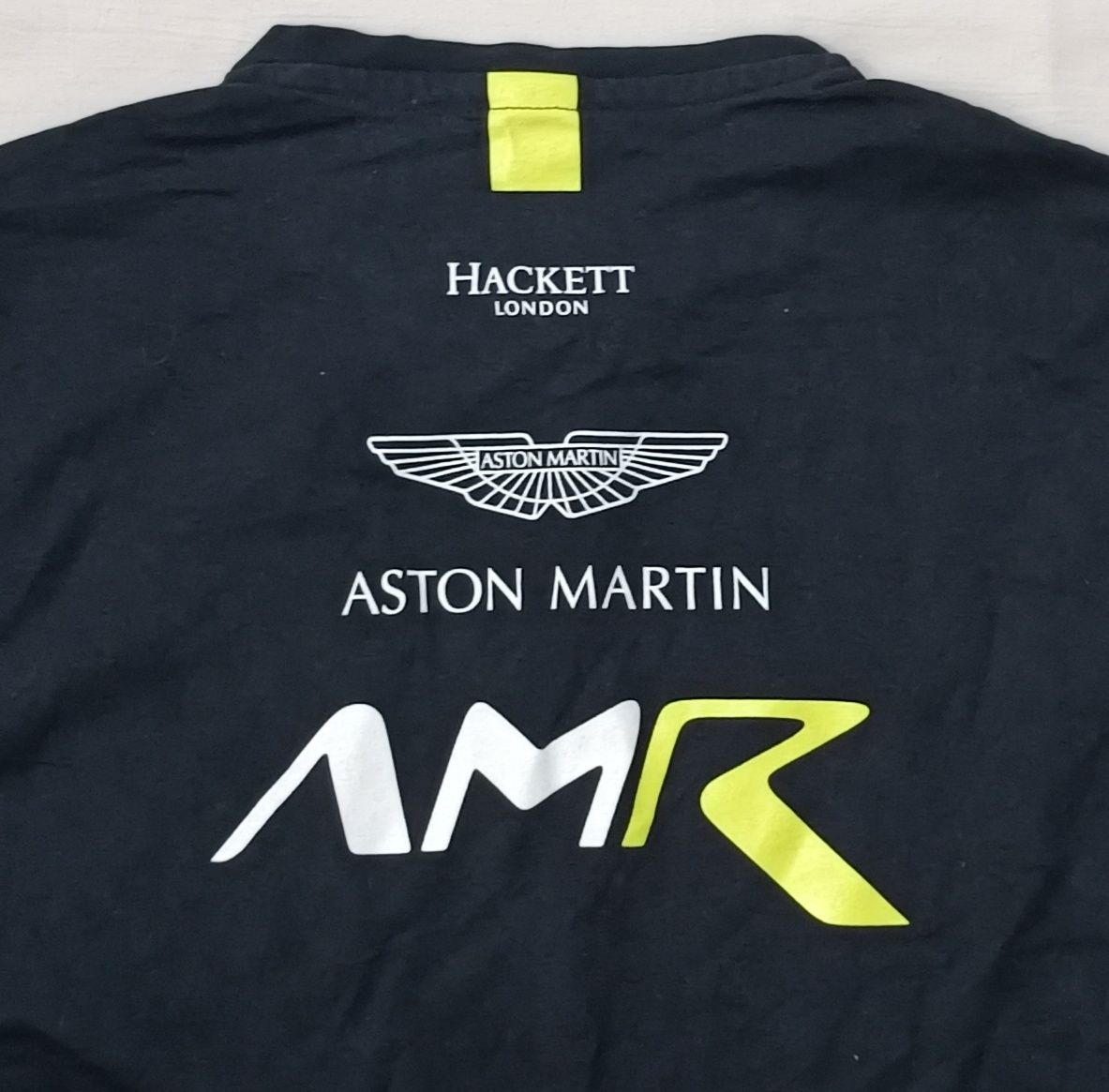 AMR Aston Martin Team T-Shirt оригинална тениска L памучна фланелка