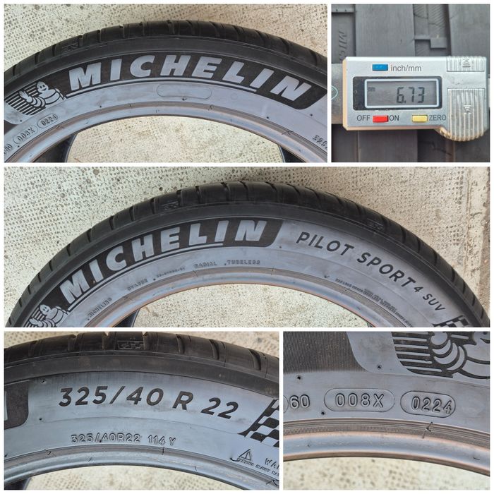 O bucată 325/295 40/35 R22 vară - una Michelin Pirelli