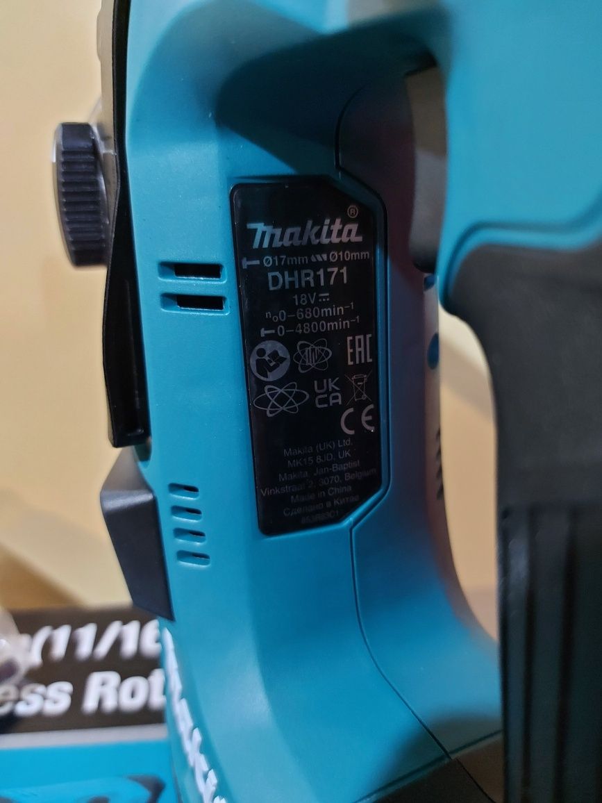 ПРОМОЦИЯ.Нов безчетков перфоратор Makita DHR171Z  18v