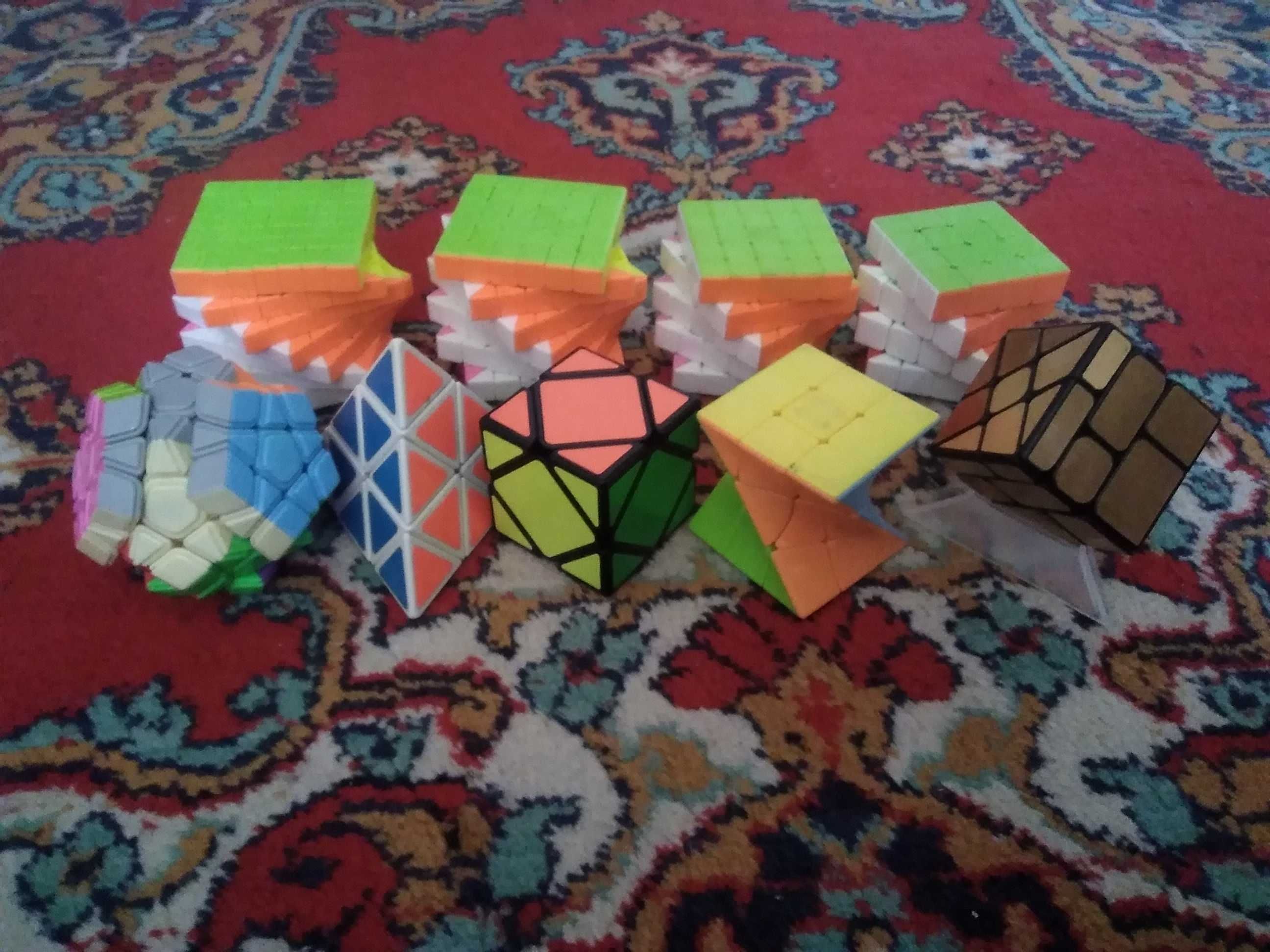 Kubik rubiklar har xil  разные кубики рубики opisaniyani öqing