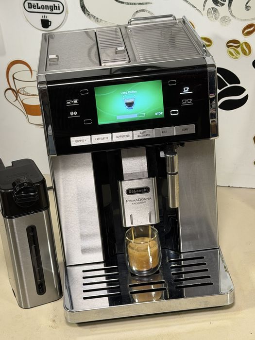 Кафемашина кафе автомат delonghi Primadonna Exclusive с гаранция