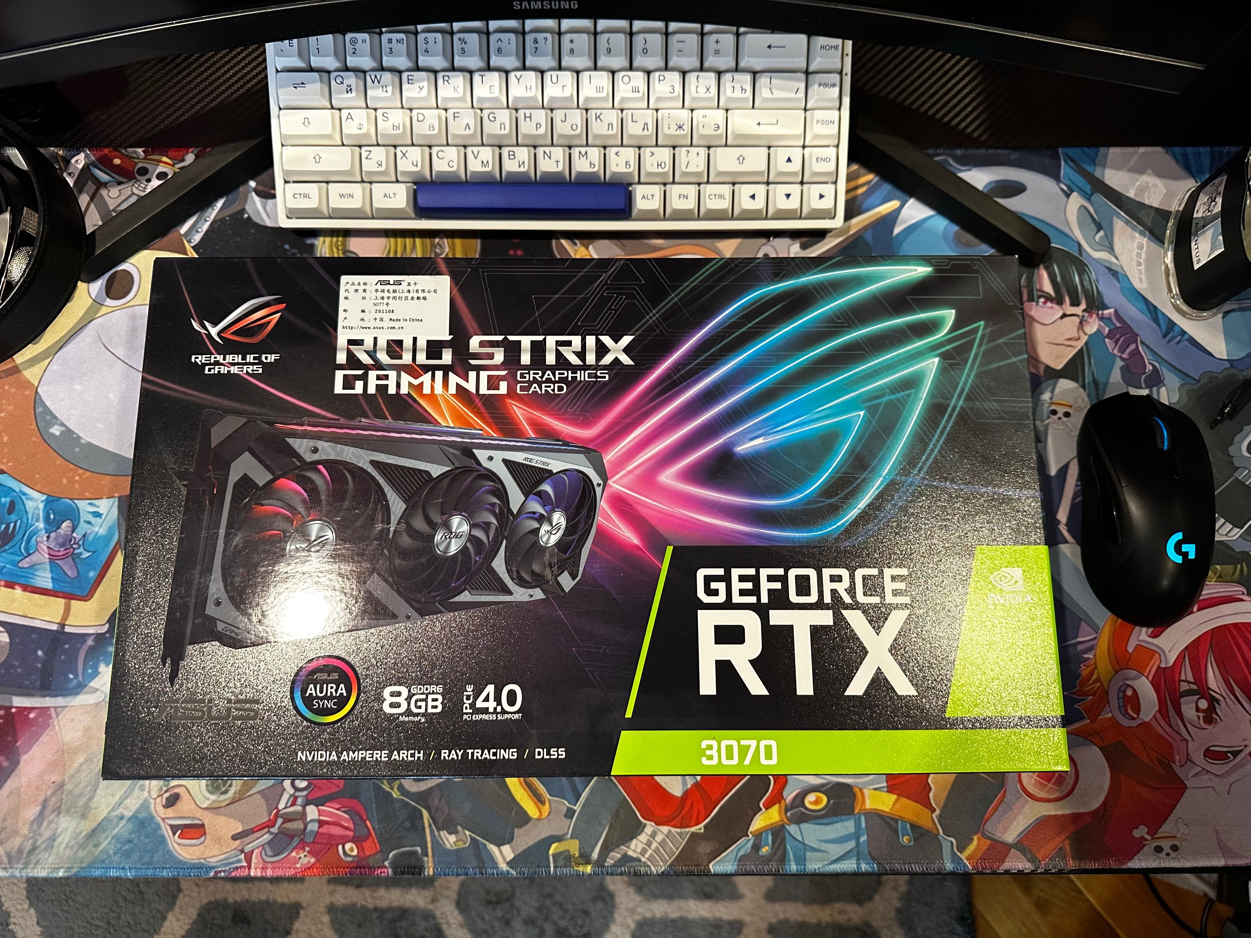 Geforce RTX Asus rog strix 3070