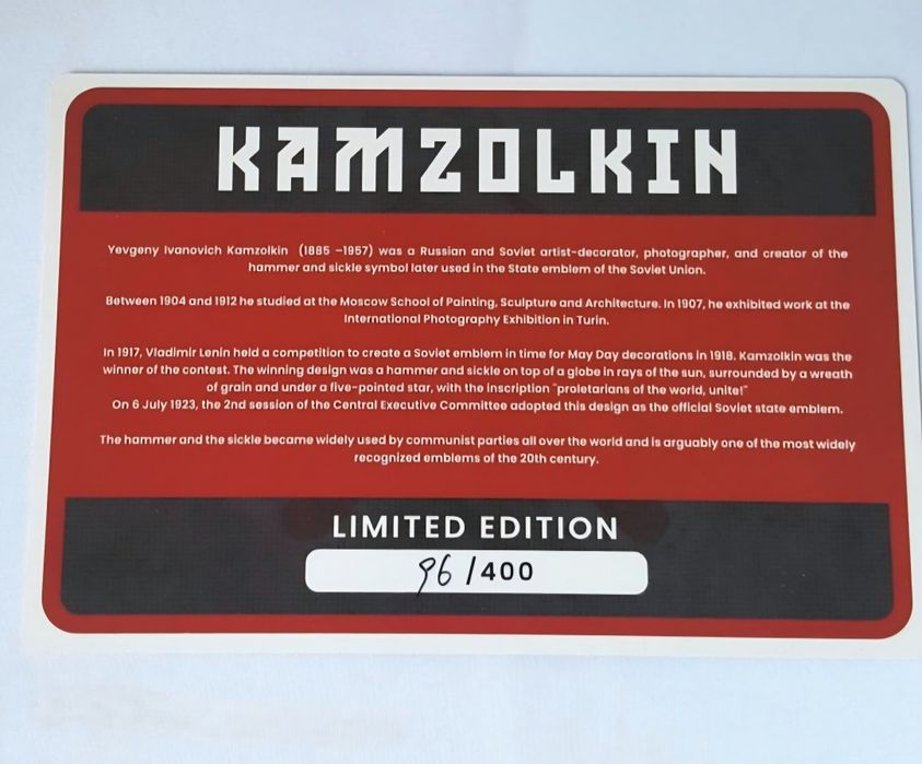 Vand ceas CCCP Hammer & Sickle - Moving Star - Limited Edition