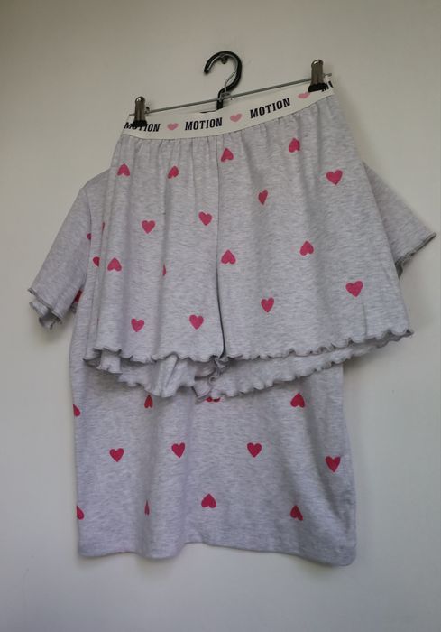 Pijama Damă cu inimioare