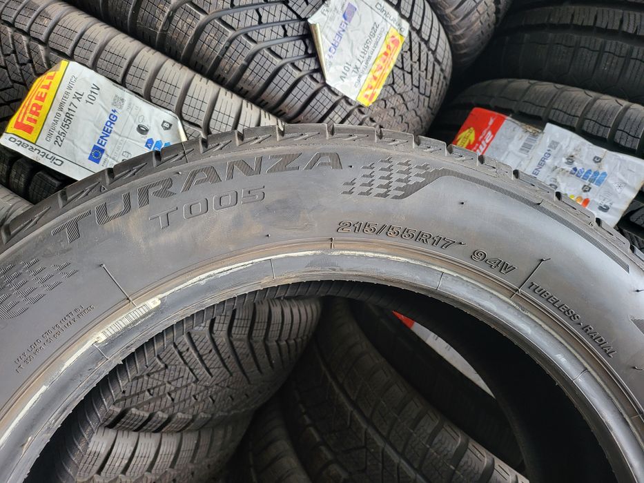 215/55/17 BRIDGESTONE 4бр