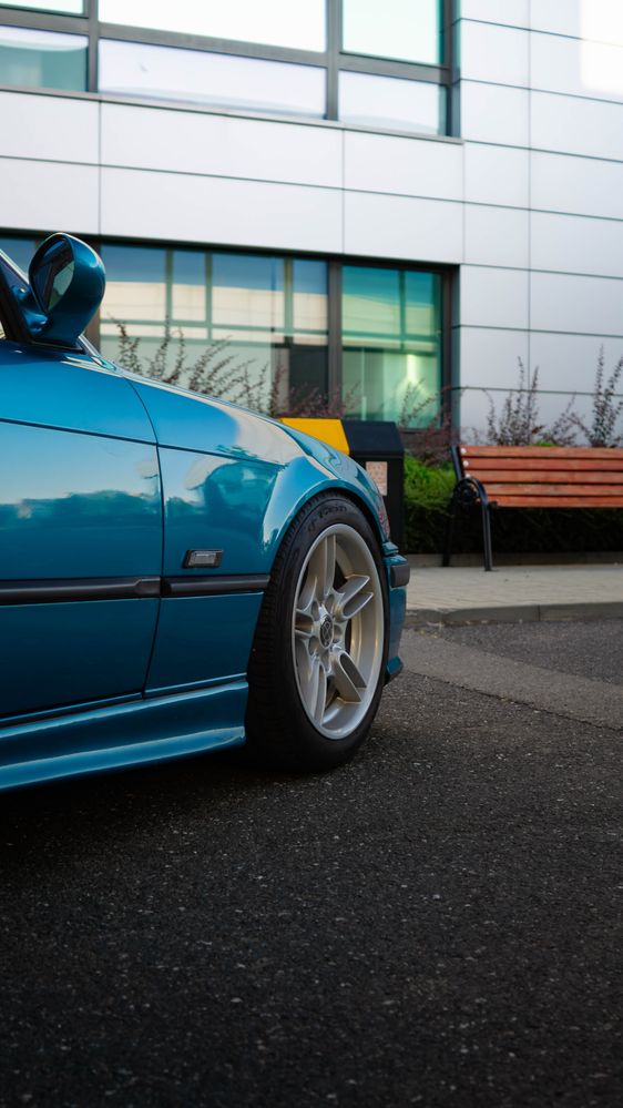 Bmw E36 Cabrio Atlantis Blue
