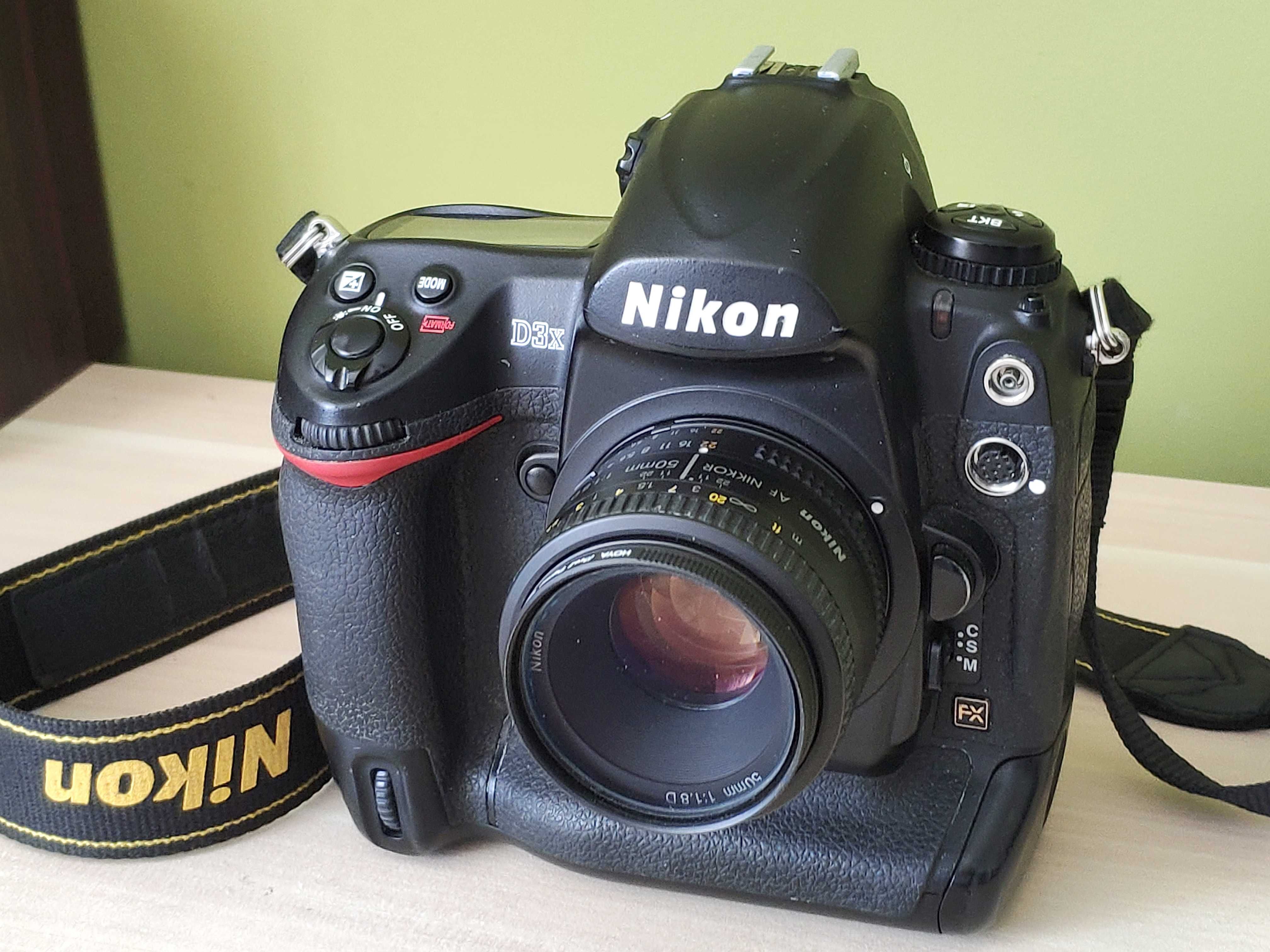 Nikon D3X trusa foto DSLR cu obiective profesionale