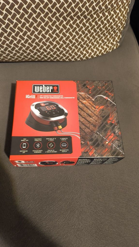 Weber iGrill 2 термометър Bluetooth връзка
