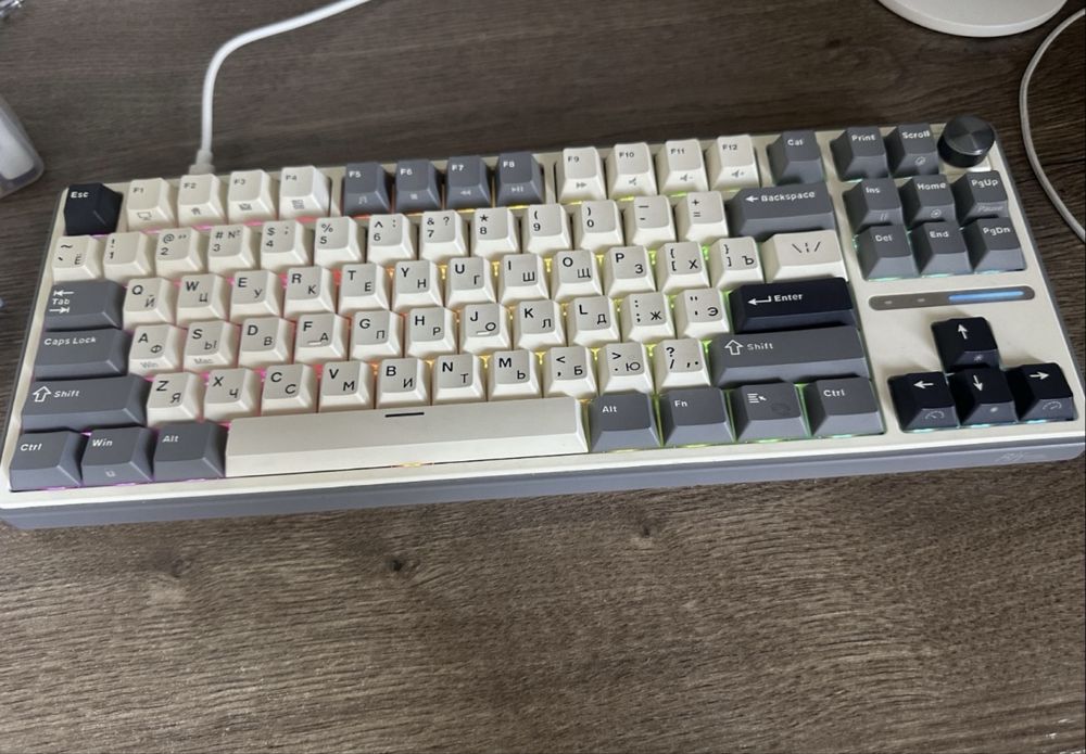 ROYAL KLUDGE R87 PRO TKL Half клавиатура