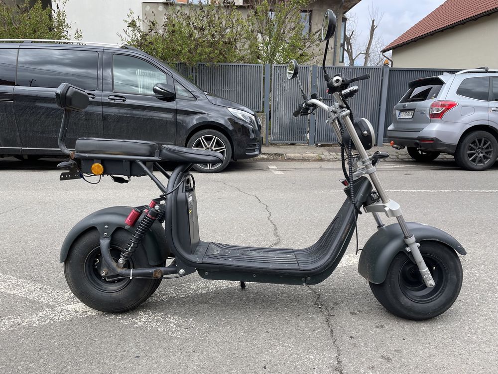 Scuter electric SHANSU CP1.1 – HOINAR, 2 locuri, motor 1500w