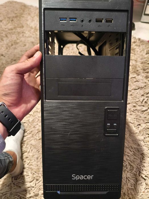 Carcasă PC Spacer Mid-Tower ATX - USB 3.0 Frontal