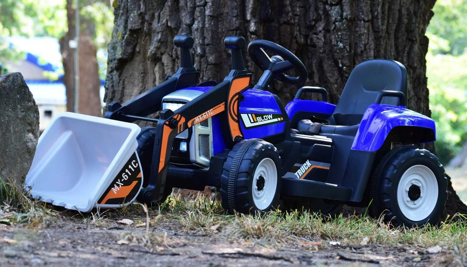 Детски Акумулаторен Трактор BJ611C, 60W, 12V/4.5Ah, Bluetooth
