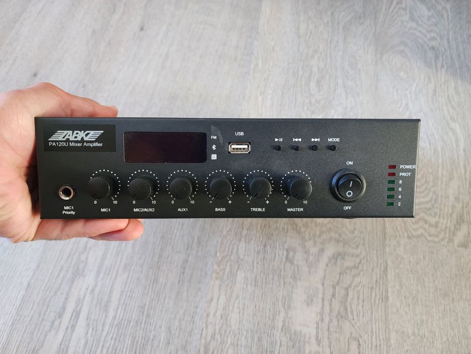 Усилитель 120 ватт ABK PA120U фоновая музыка
