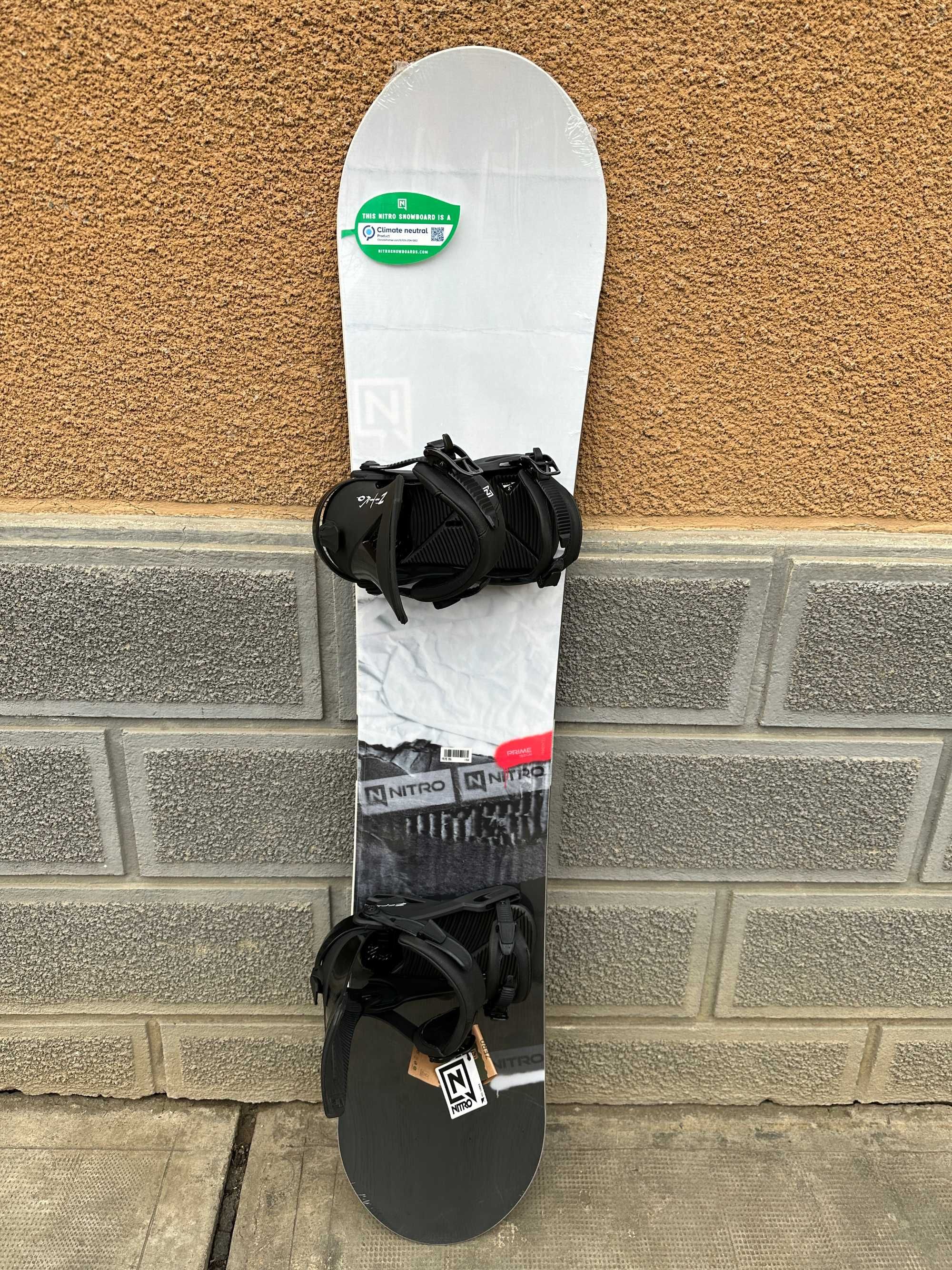 placa noua snowboard nitro prime raw rental L152cm