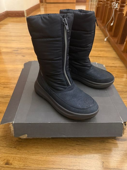 Ecco зимние сапоги на девочек