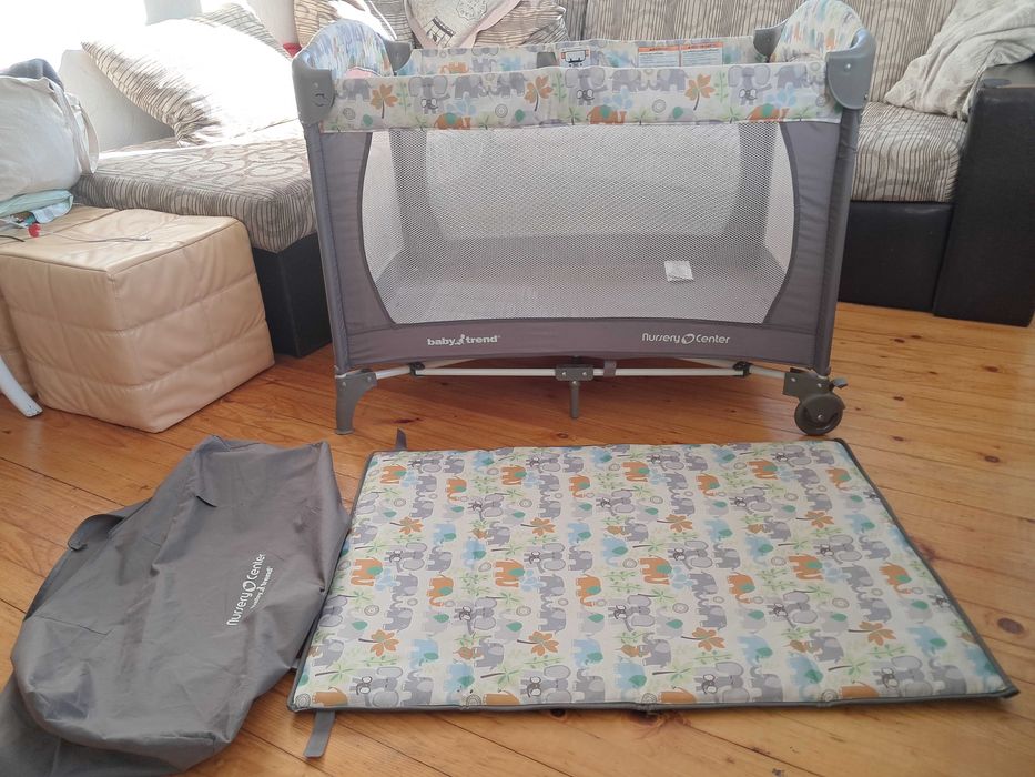 Сгъваема детска кошара