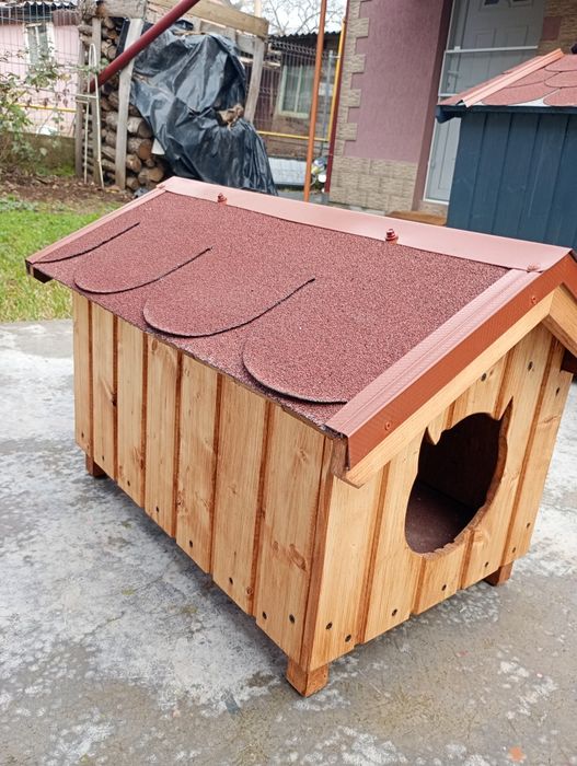 Cușcă căsuța pisică